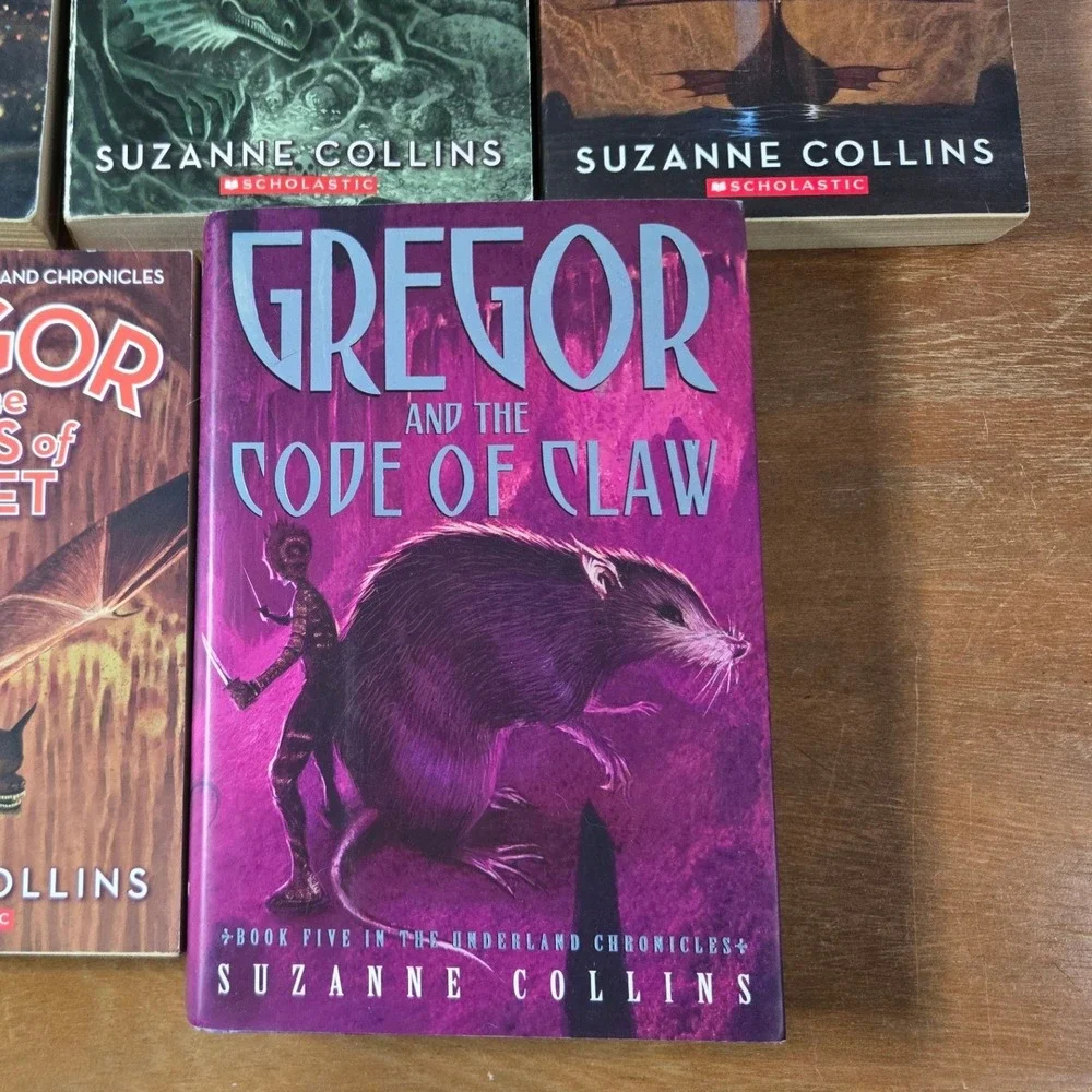 Scholastic Underland Chronicles 5-Book Set Kids Suzanne Collins PB & HC Books